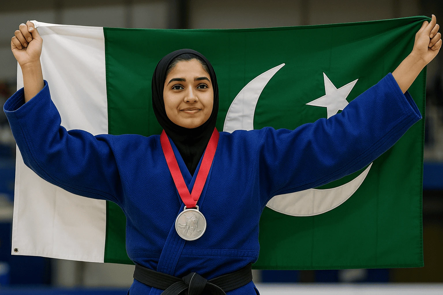 Malaika Noor Makes History: 20-Year-Old Wins Silver for Pakistan at Asian Judo Championship